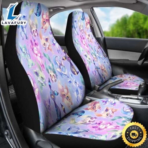 Pokemon Eeveelution Car Seat Covers Universal