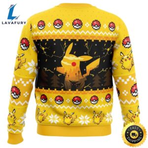 Electric Monster Pokemon Ugly Christmas Sweater 2 ikepvf.jpg
