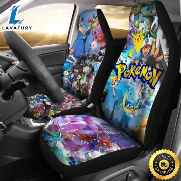 Fan Pokemon Full Character Car Seat Covers