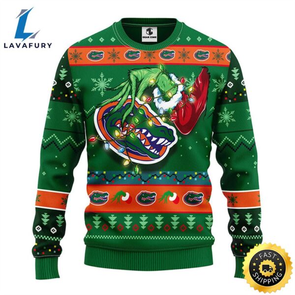Florida Gators Grinch Christmas Ugly Sweater
