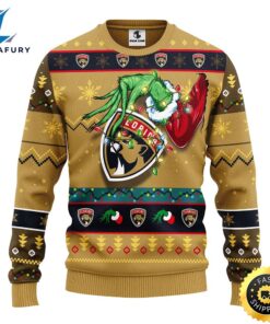Florida Panthers Grinch Christmas Ugly…