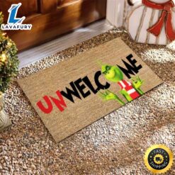 Funny Grinch Unwelcome Mat, Grinch…