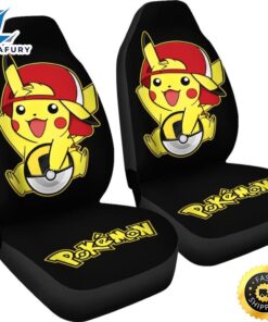 Funny Pikachu Car Seat Covers Pokemon Anime Fan Gift Universal 4 pfa4wq.jpg