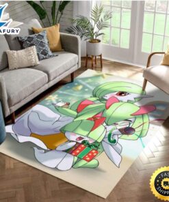 Gardevoir Cute Pokemon Area Rug For Christmas Bedroom Rug Home Decor Floor Decor