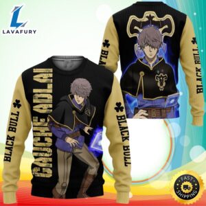 Gauche Adlai Black Clover Anime Ugly Sweater