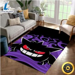 Gengar Smiling Pokemon Area Rug…