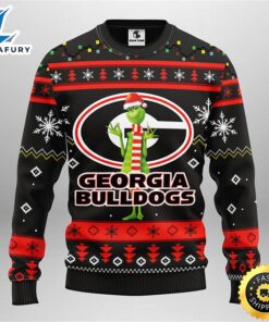Georgia Bulldogs Funny Grinch Christmas…