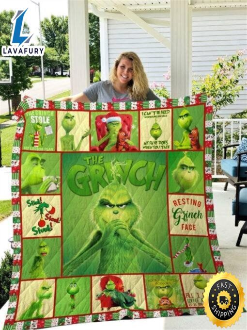 Gifts For Fans Women Birthday The Grinch Blanket