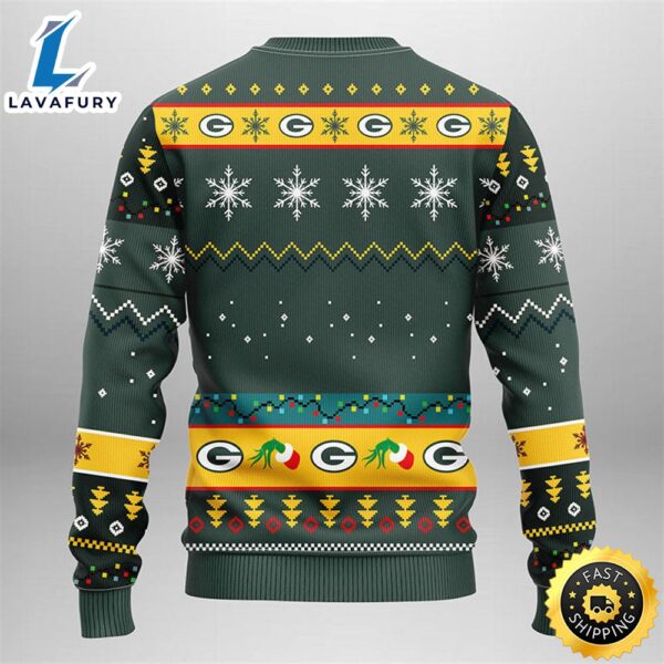 Green Bay Packers Grinch Christmas Ugly Sweater