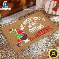 Grinch Christmas Doormat Floor Mat