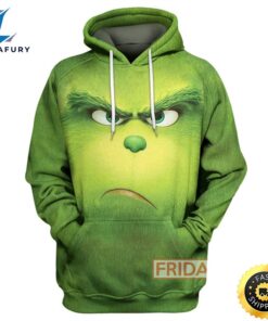 Grinch Grinch Face Christmas Green…