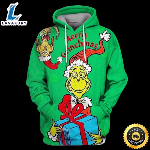 Grinch Merry Grinchmas Old Version Green Hoodie