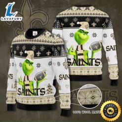 Grinch New Orleans Saints Christmas…