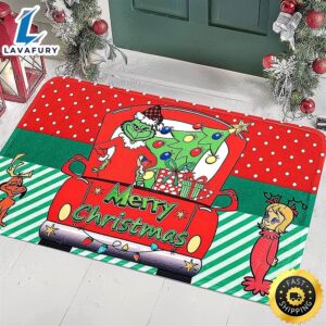 Grinch Rug Christmas Grinch Door Mat Grinch Car Kitchen Rug Decor Doormat