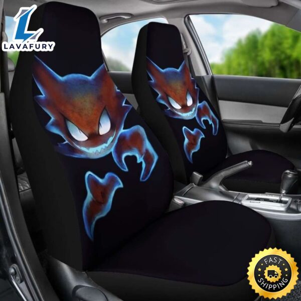 Haunter Car Seat Covers Anime Pokemon Car Accessories