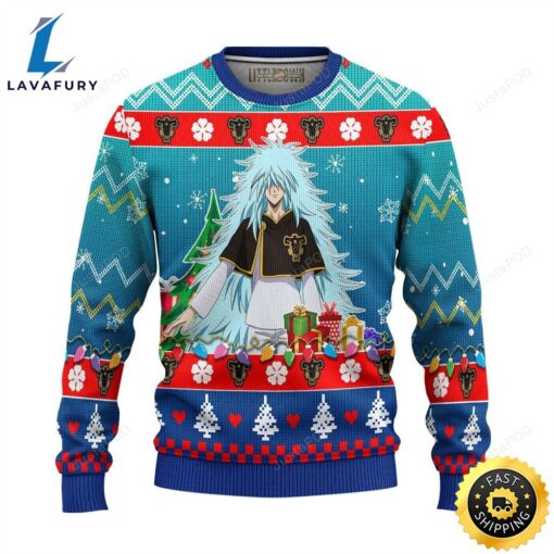 Henry Legolant Black Clover Ugly Sweater