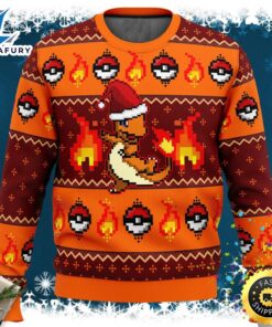 Hitokage Charmander Pokemon Ugly Sweater