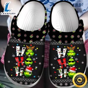 Hohoho Grinch Christmas Crocs Classic…