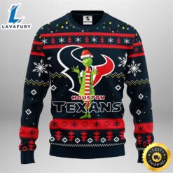 Houston Texans Funny Grinch Christmas…