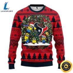 Houston Texans Minion Christmas Ugly…