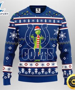 Indianapolis Colts Funny Grinch Christmas…