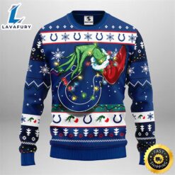 Indianapolis Colts Grinch Christmas Ugly…