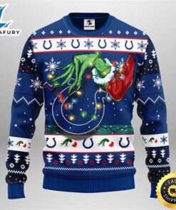 Indianapolis Colts Grinch Christmas Ugly…