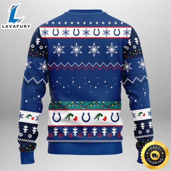 Indianapolis Colts Grinch Christmas Ugly Sweater
