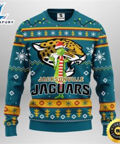 Jacksonville Jaguars Funny Grinch Christmas…