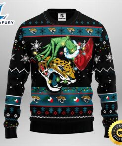Jacksonville Jaguars Grinch Christmas Ugly…