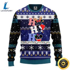 Jacksonville Jaguars HoHoHo Mickey Christmas…