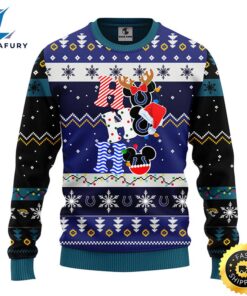 Jacksonville Jaguars HoHoHo Mickey Christmas…