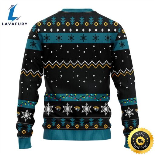 Jacksonville Jaguars HoHoHo Mickey Christmas Ugly Sweater