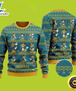 Jacksonville Jaguars Mickey Disney Ugly…