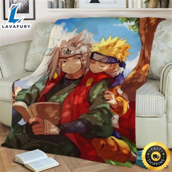 Jiraiya Naruto Anime Japan Best Seller Fleece Blanket Throw Blanket Gift
