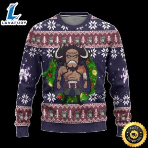 Kaido One Piece Anime Ugly Christmas Sweater