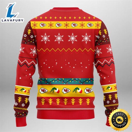 Kansas City Chiefs Grinch Christmas Ugly Sweater