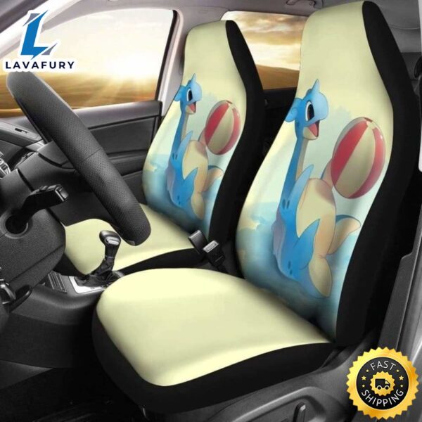 Lapras Plays Ball Car Seat Covers Universal