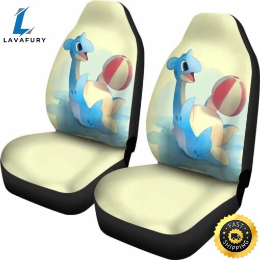 Lapras Plays Ball Car Seat Covers Universal