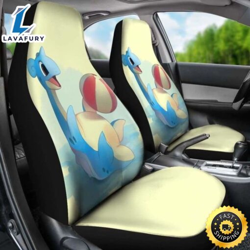 Lapras Plays Ball Car Seat Covers Universal