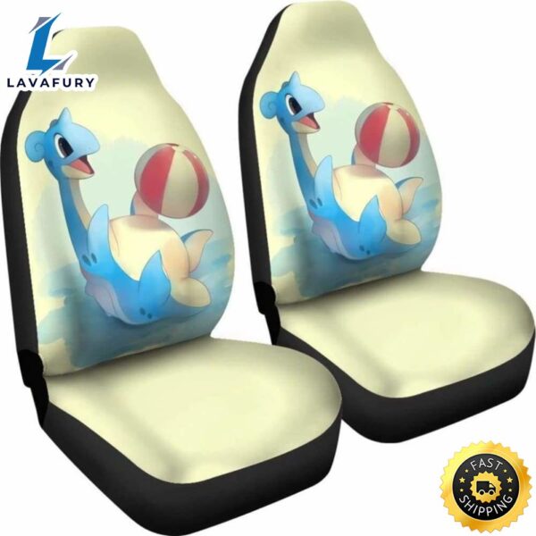 Lapras Plays Ball Car Seat Covers Universal