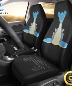 Lapras Pokemon Car Seat Covers