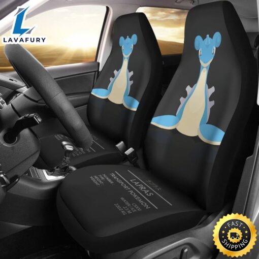 Lapras Pokemon Car Seat Covers