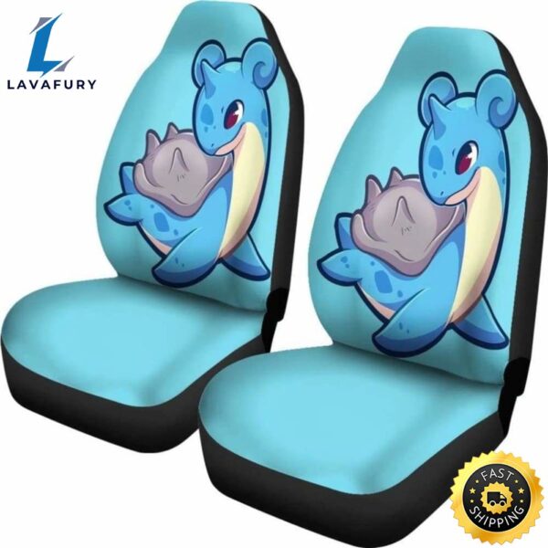 Lapras Pokemon Car Seat Covers Universal