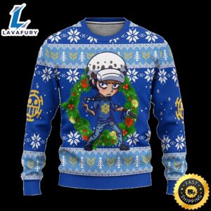 Law One Piece Anime Ugly Christmas Sweater