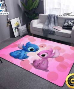 Lilio & Stitch Cartoon Carpet…