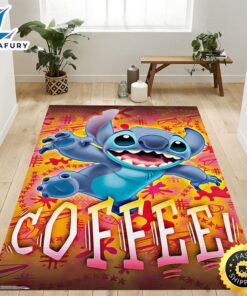 Lilo And Stitch Coffee Rug…