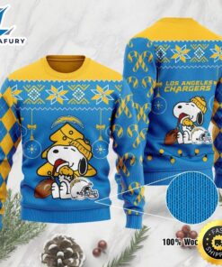 Los Angeles Chargers Ugly Sweater…