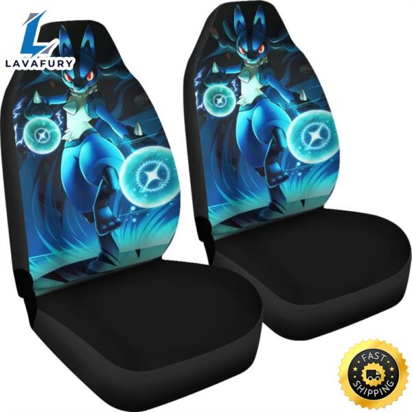 Lucario Pokemon Car Seat Covers Amazing Best Gift Ideas