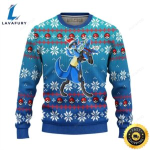 Lucario Pokemon Ugly Sweater
